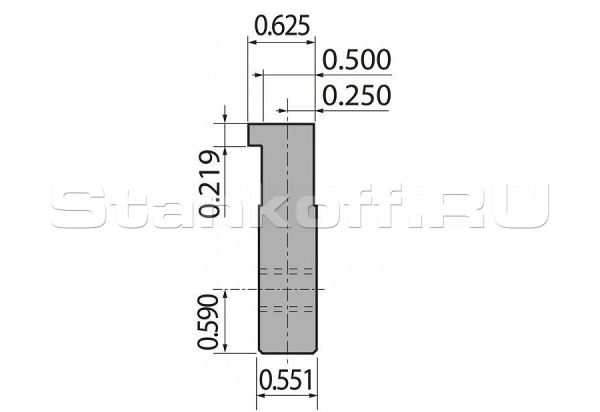 Адаптер пуансона болтовой INT35-A.805s