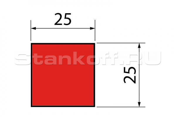 Полиуретановая вставка GM25x25.415