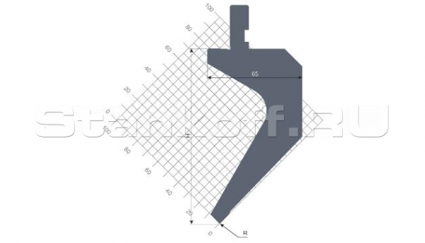 Пуансон STP 047 85 R0.6 415