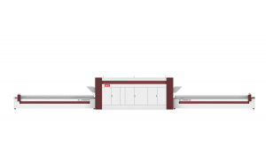 Special model TM5000 with two overlength tables