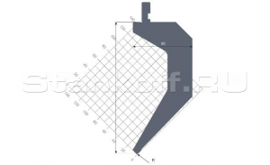 Пуансон STP 2041 85 R0.8 835 s