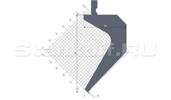 Пуансон STP 472 88 R0.8 835