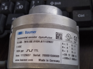 Baumer Incremental encoder OptoPulse LISTED1A2H EIL580 - TN10.5SE.01024.A