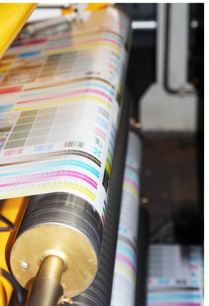 8-ми цветную печатную машину глубокой печати SAM SPRINTER-300 (Корея)