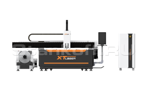 Оптоволоконный лазер для листового металла и труб со сменным столом XTC-1530ET/1500 IPG