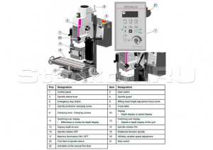 Сверлильно-фрезерный станок OPTImill MH 20VLD