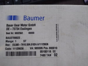 Baumer Incremental encoder OptoPulse LISTED1A2H EIL580 - TN10.5SE.01024.A