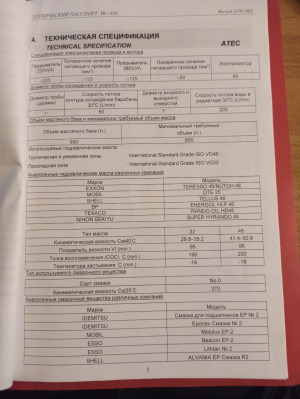 Термопластавтомат HC-450, Тайвань