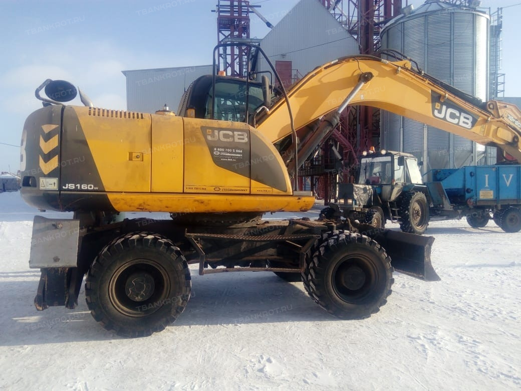 Экскаватор JCBJS160W; год выпуска 2012, заводской № машины  JCBJW16DH01789231, двигатель № U0243212, коробка передач №  2HL-270-237-0980, осно Б/У - Биржа оборудования ProСтанки