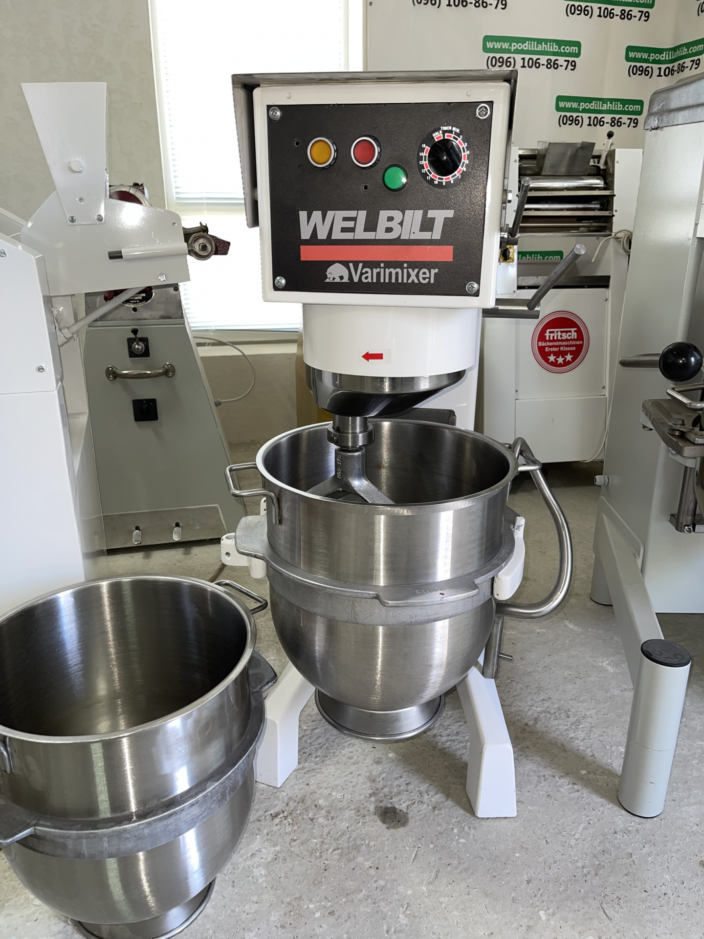 Миксер планетарный Welbilt Varimixer 40 QT Б/У - Биржа оборудования  ProСтанки