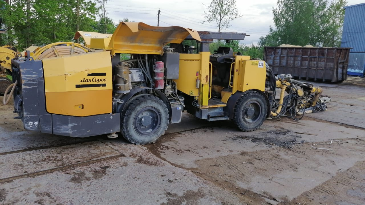 Буровая установка ATLAS COPCO BOOMER S1D купить Б/У в Санкт-Петербурге по  цене 100 руб. - Биржа оборудования ProСтанки