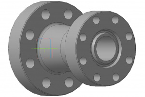 Катушка переходная фланцевая 80х35ГОСТ ХЛ