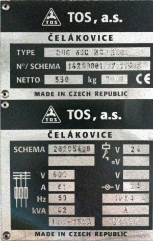 Универсальный центровый круглошлифовальный станок BUC 63 (85) C NC