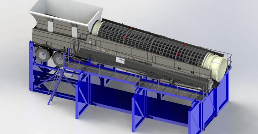 Барабанный грохот / троммель тяжёлого класса STELEX HERCULES HT152M (Великобритания)