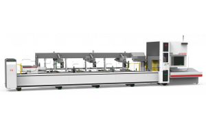 Лазерный труборез с автоматической загрузкой труб FLT6020M3/3000 IPG