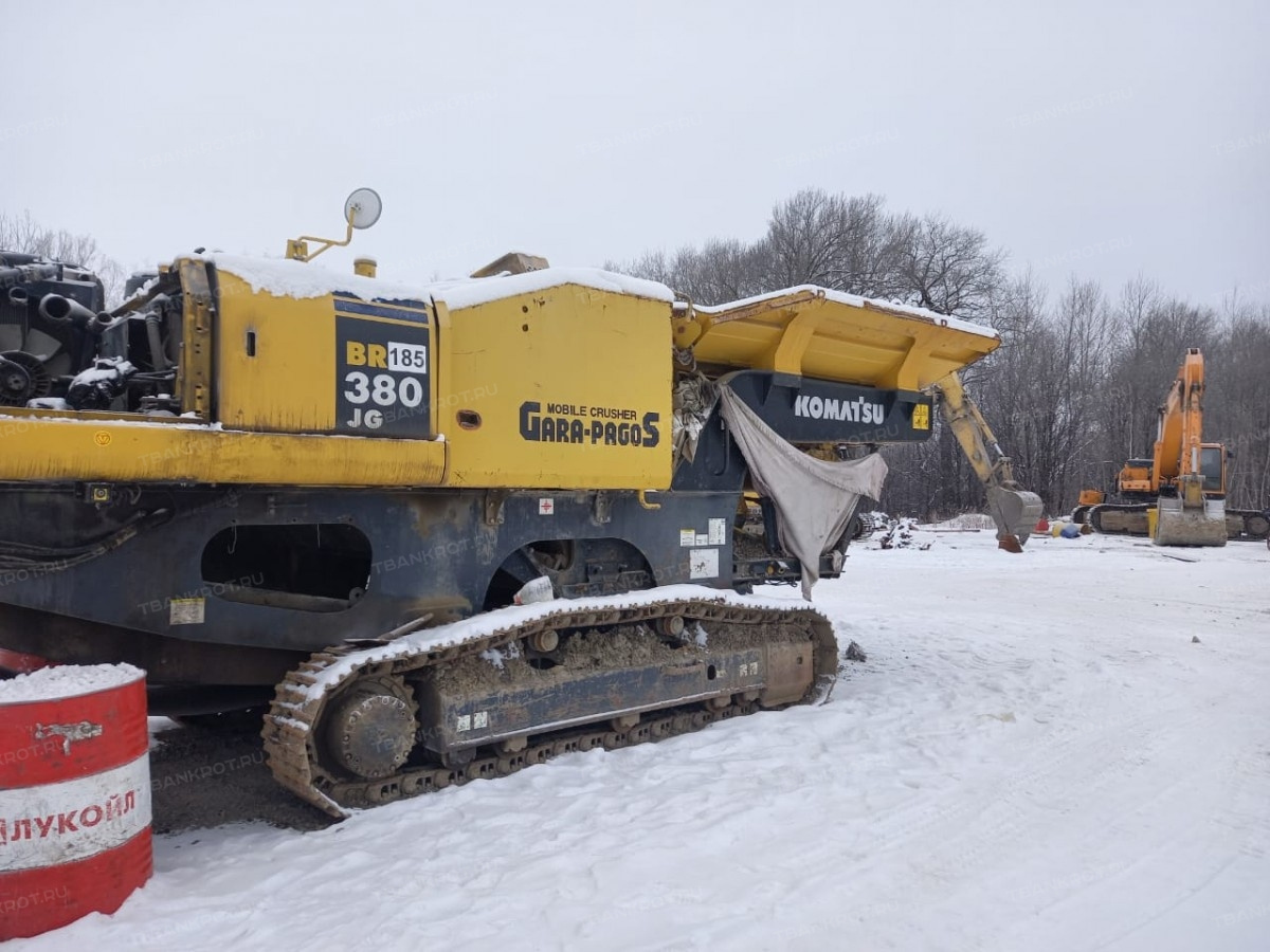 Мобильная дробильно-сортировочная установка Komatsu, BR380JG-1EO, 2013  г.в., № 27ХН1336, зав. № 2751 Б/У - Биржа оборудования ProСтанки