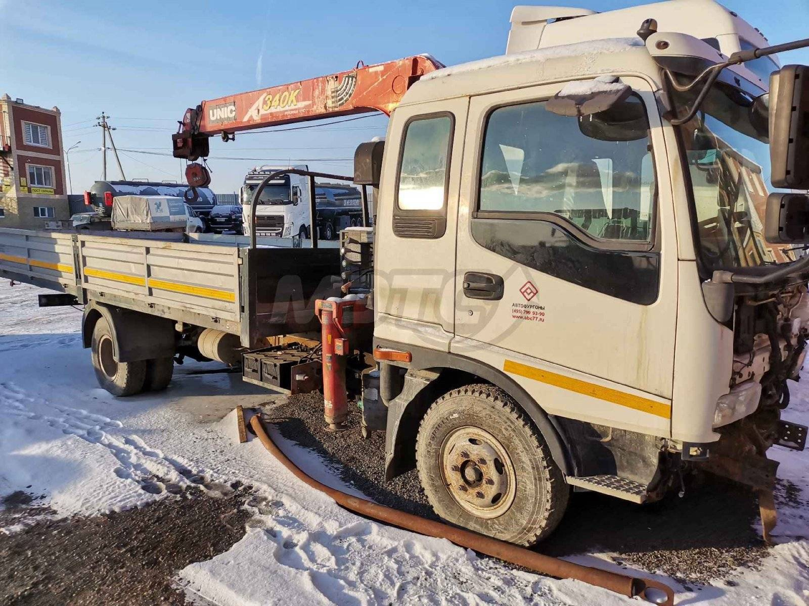 АБ 73A3BJ (грузовой автомобиль на базе Foton с краном манипулятором), 2012  г.в., идентификационный номер (VIN) Х9Н73А3ВJС0000169, гос. номе Б/У -  Биржа оборудования ProСтанки