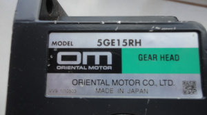 Сервопривод ORIENTAL MOTOR OM модель 5GE 1 5 RH