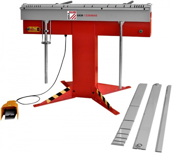 AKM 1250MAG станок электромагнитный листогибочный сегментный Holzmann