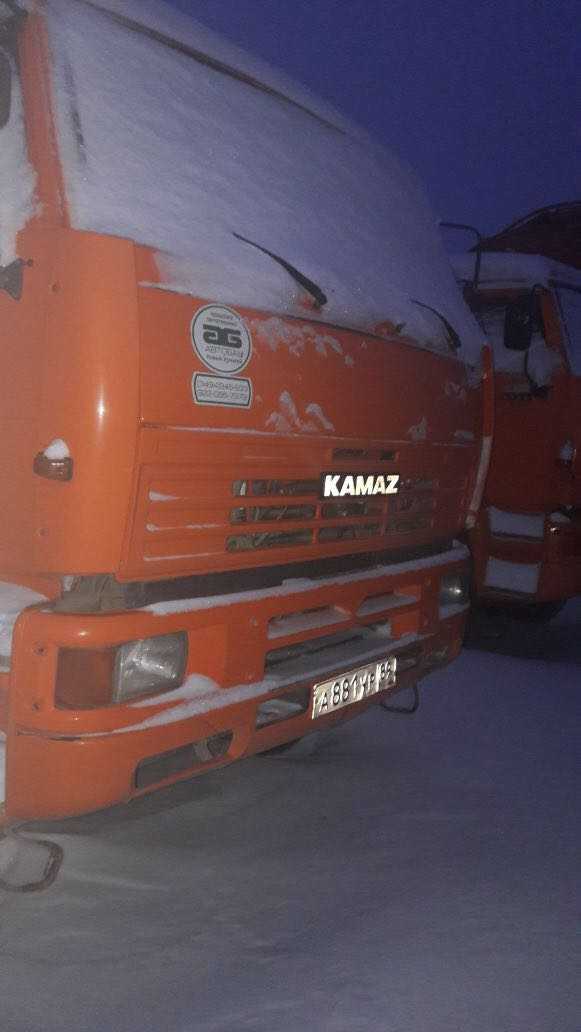 Самосвал КамАЗ 6522