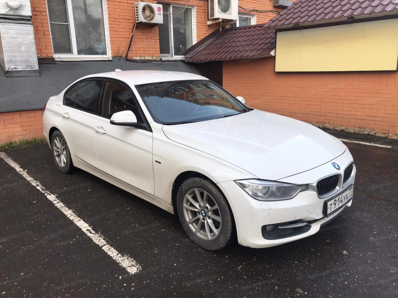 Транспортное средство BMW 320I XDRIVE VIN: WBA3C31020F796121, р/з Т 914 УК  77, цвет белый Б/У - Биржа оборудования ProСтанки