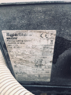 Hypertherm Max 200