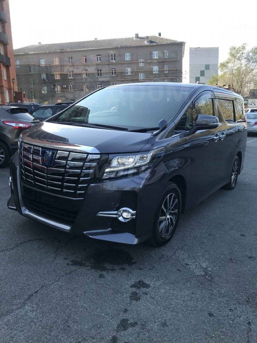 Автомобиль марки Toyota Alphard Hybrid, год выпуска 2016, двигатель №  2AR-H767998, шасси № отсутствует, кузов № AYH30-0034398, цвет серый, и Б/У  - Биржа оборудования ProСтанки