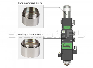 Оригинальная фокусирующая линза D30 F155 FLA30155 Raytools для оптоволоконных лазеров