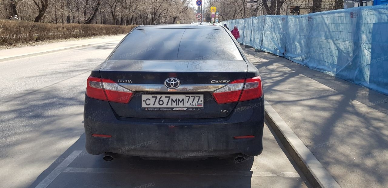 Toyota Camry, 2012 гв, гос. номер С767ММ777, (VIN): XW7ВК4FK40S004276, цвет  кузова: черный металлик 23.05.2022 на ТС был совершён наезд др Б/У - Биржа  оборудования ProСтанки