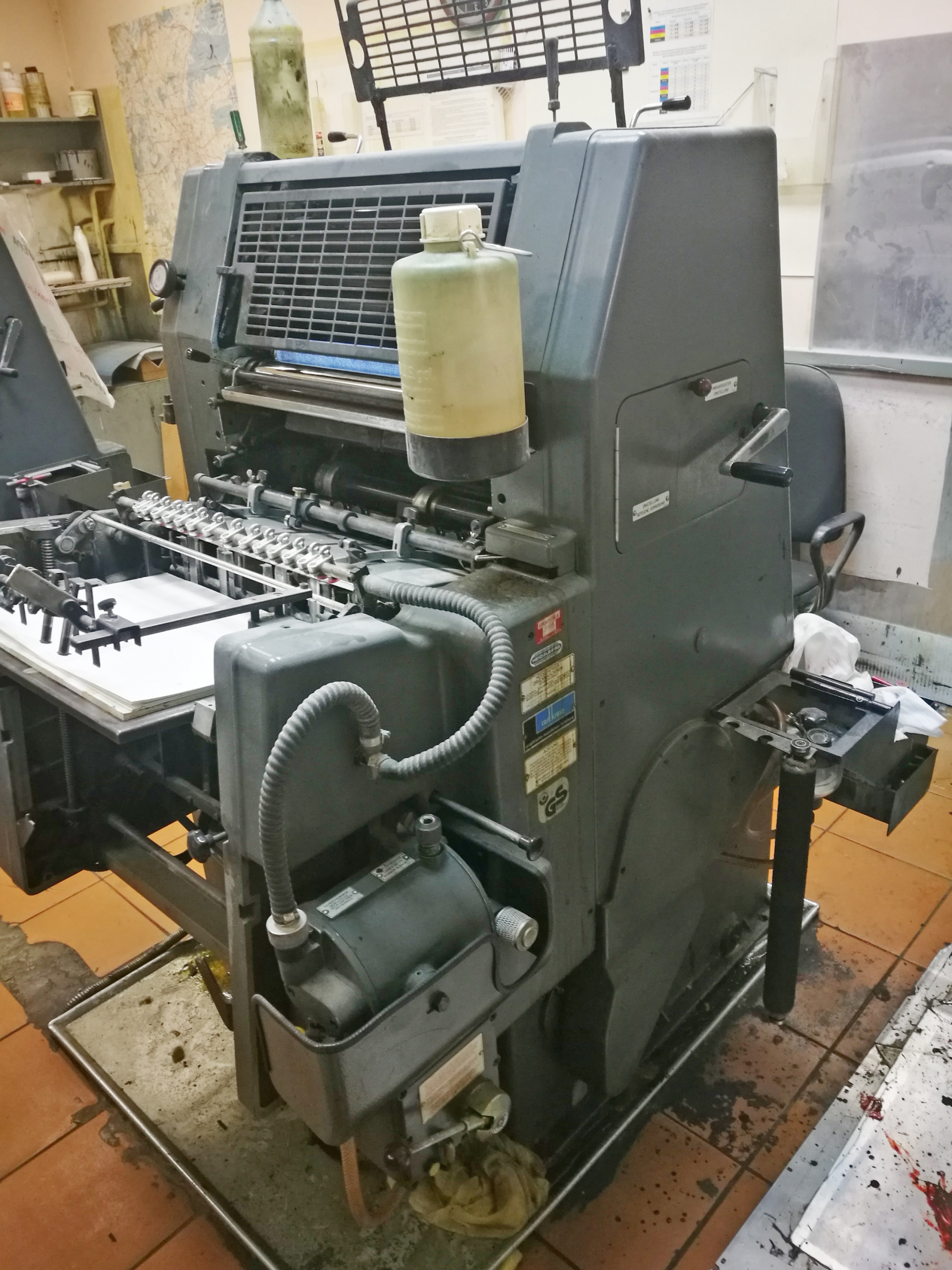 Офсетная печатная машина Heidelberg GTO 46 Б/У - Биржа оборудования  ProСтанки