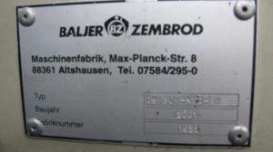 Кран с раскряжевочной установкой Baljer Zembrod