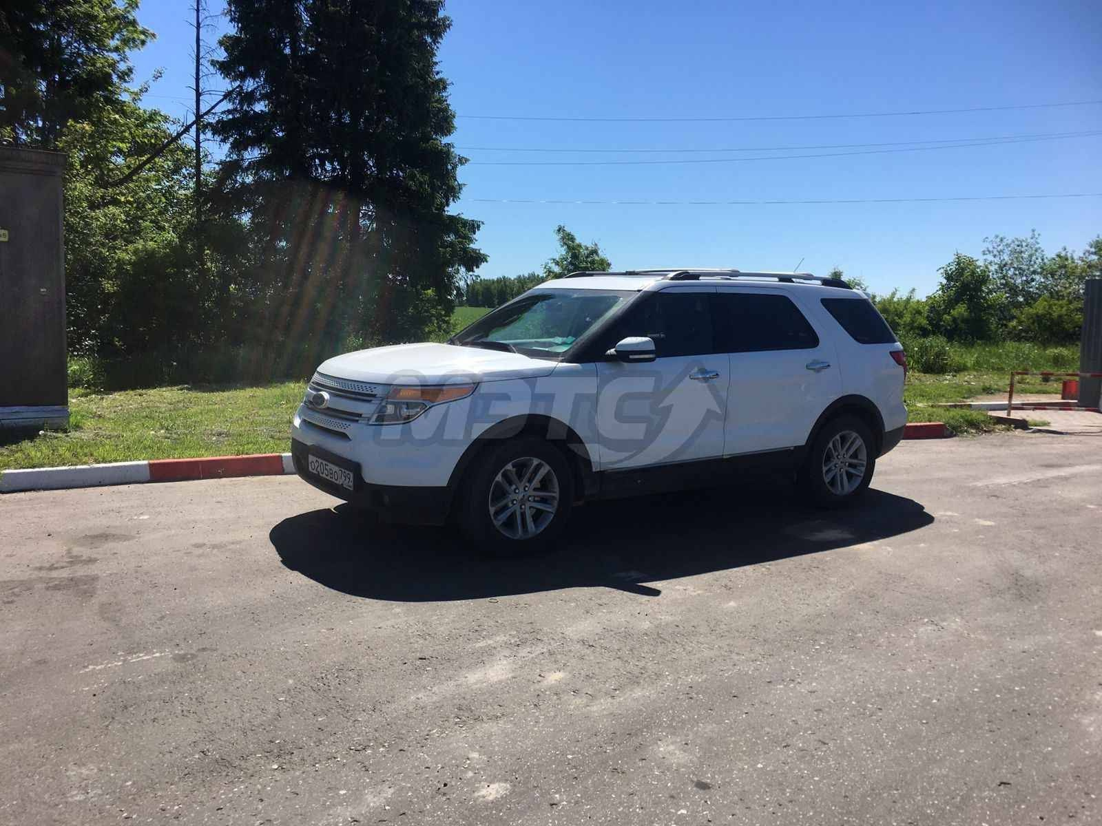 Легковой автомобиль Ford Explorer, 2014 года выпуска, VIN  Z6FBXXESWBES15969, цвет белый, рабочий объем двигателя 3498 куб.см,  мощность двиг Б/У - Биржа оборудования ProСтанки