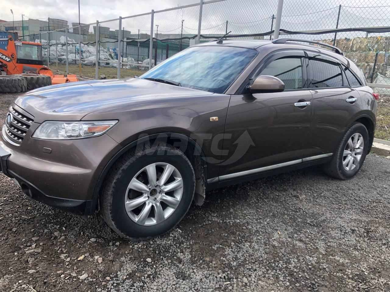 Автомобиль Infiniti FX35 Elegance VIN JN1TANS50U0000231, тип ТС :легковой,  год изготовления 2006, горит лампочка chek, при езде - Б/У - Биржа  оборудования ProСтанки