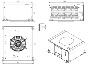 Блок терморегулирования RUBRUKS TCU-6-4-10-12V