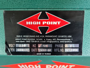 Шлифовальный станок HighPoint SAN 132