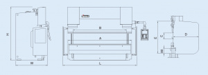 Вертикальный пресс PBH-110/3100-4V