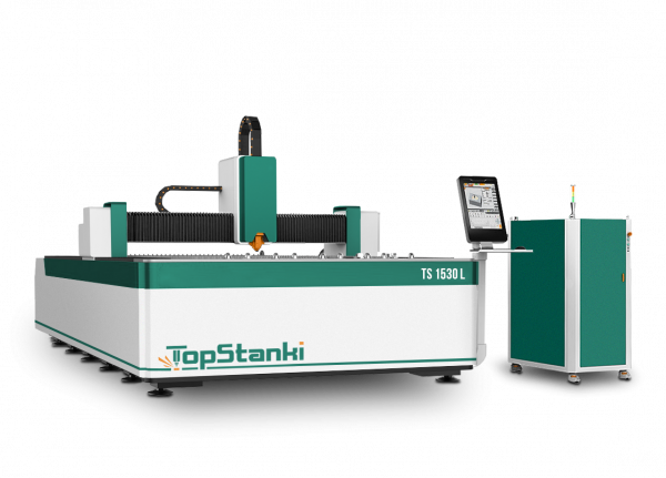 Оптоволоконный лазерный станок TS1530D источник 3кВт IPG (гарантия 36 мес.)