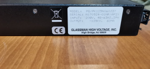 Высоковольтные источники питания разных модификаций GLASSMAN HIGH VOLTAGE