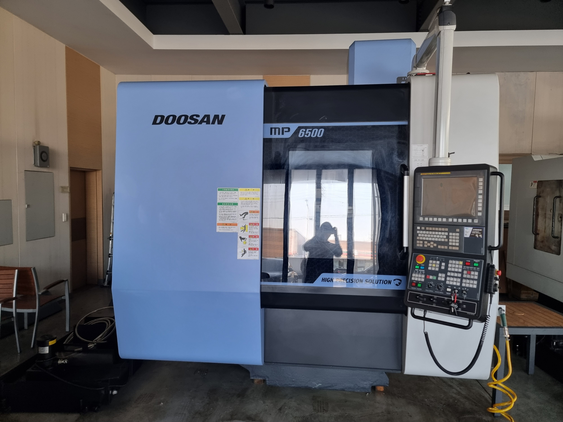 Вертикальный обрабатывающий центр с ЧПУ Doosan МР 6500 (г.в 2021) купить  Б/У в Пусане по цене $ 114 000 - Биржа оборудования ProСтанки