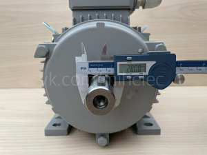 Электродвигатель AC-Motoren GmbH, ACA 100LB-4/HE, 3 кВт 1440 об/мин (3квт 1500 оборотов в минуту)