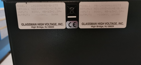 Высоковольтные источники питания разных модификаций GLASSMAN HIGH VOLTAGE