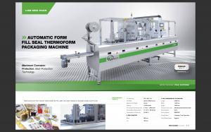 Термоформовочные упаковочные машины собственного производства