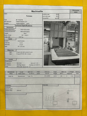 Стационарная печь Heatmasters OY - AF 1050