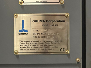 Карусельный станок с чпу Okuma - V80R Mach4metal ID 7425