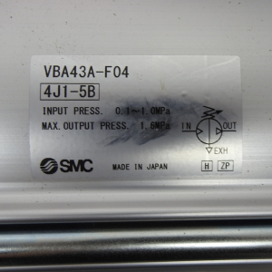 Усилитель давления VBA43A-F04 SMC