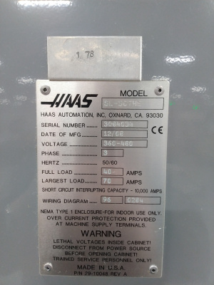 Токарный станок HAAS SL 30 THE