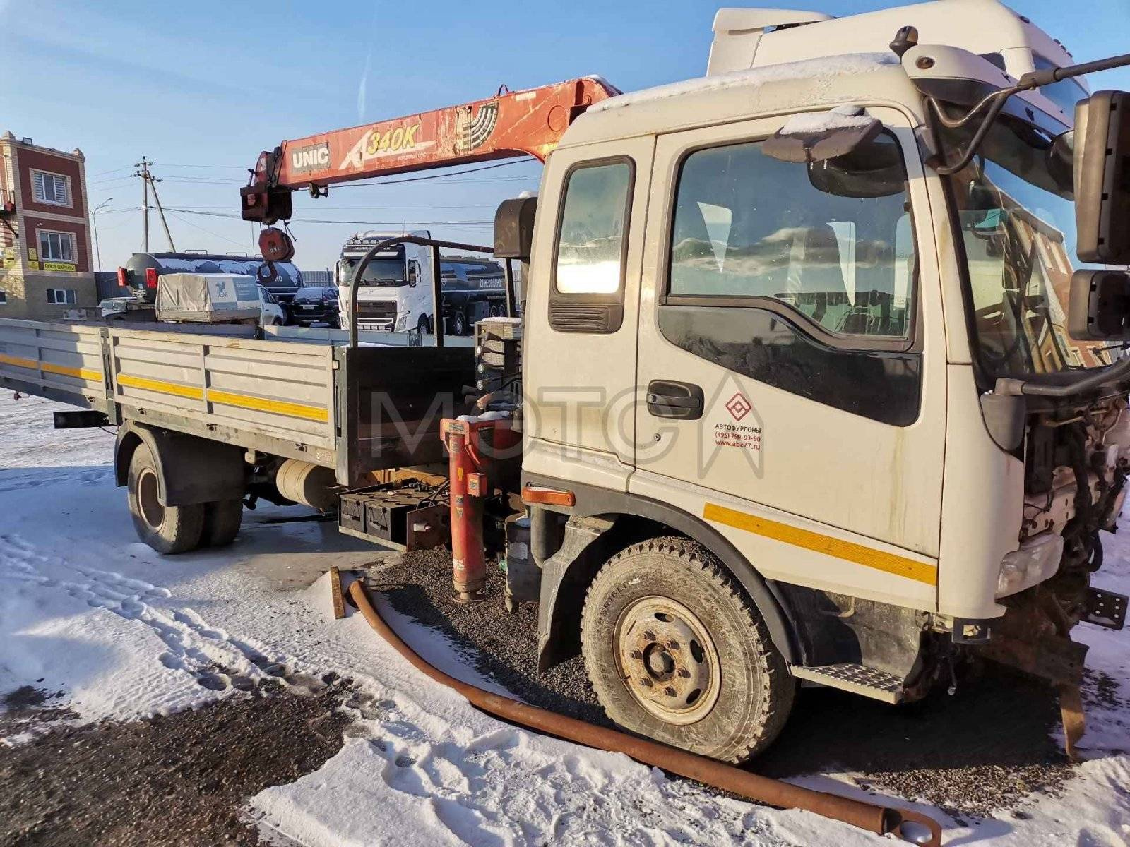 АБ 73A3BJ (грузовой автомобиль на базе FOTON с краном манипулятором), 2012  г.в., идентификационный номер (VIN) Х9Н73А3ВJС0000169, гос. номер Б/У -  Биржа оборудования ProСтанки