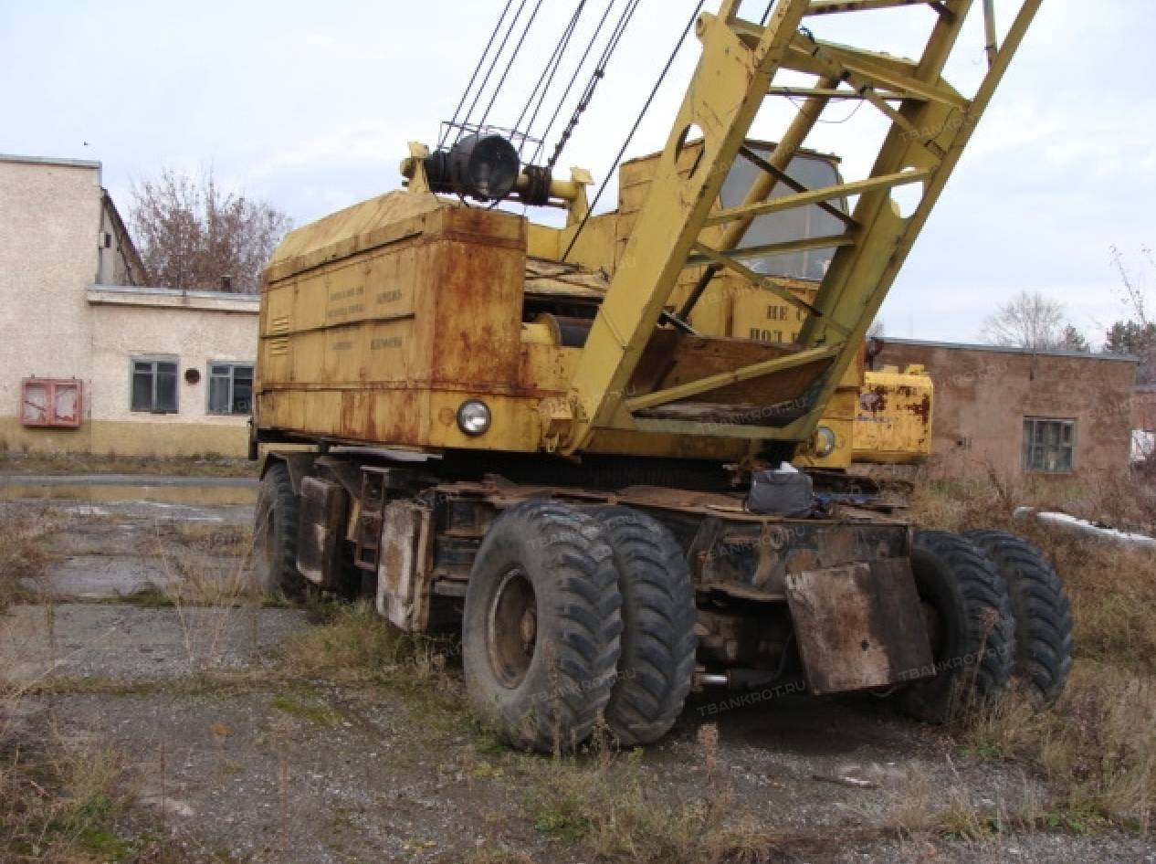 Кран на пневмоходу КС-5363Д, заводской № машины (рамы) 361, 1992 г.в., гос.  и рег. знак КХ 1552 42 Б/У - Биржа оборудования ProСтанки