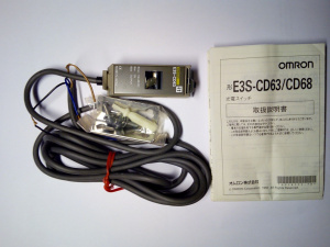 E3S-CD63 OMRON Япония Оптический датчик распознавания этикеток