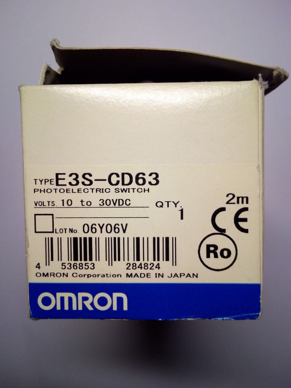 E3S-CD63 OMRON Япония Оптический датчик распознавания этикеток